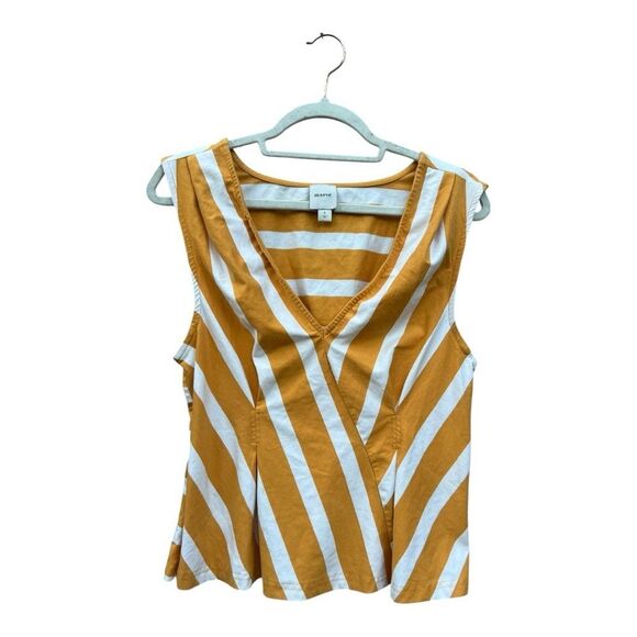 Anthropologie Maeve Sleeveless V-Neck Corset Blouse Tank Top size small - Picture 5 of 7